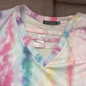 Boutique closing cute true to size tie dye shirt.